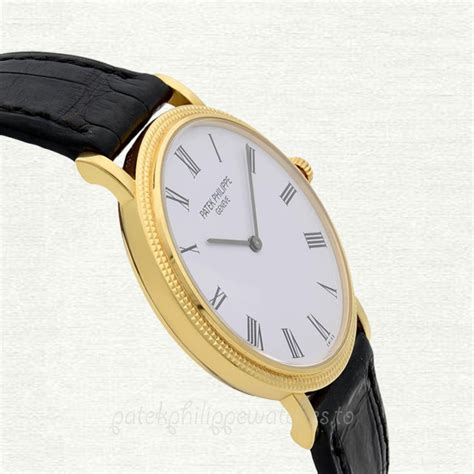 часы patek philippe calatrava 5120j|Patek Philippe Calatrava Men's Watch Model: 5120J .